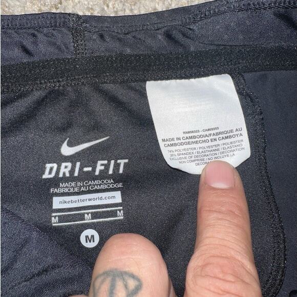 Nike Pants Mens Medium Black SWIFT TECH Running Pants Lightweight 548146-010 - Picture 5 of 6